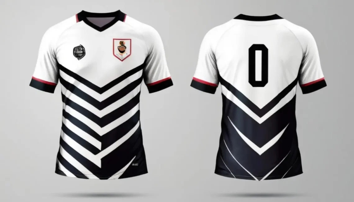 cara desain jersey bola
