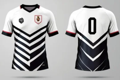 cara desain jersey bola