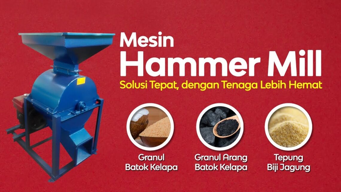 hammer mill untuk produksi arang aktif