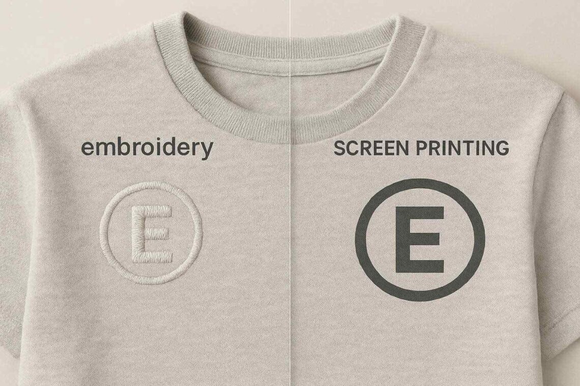 kekurangan bordir dibanding sablon pada pakaian custom