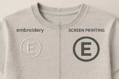 kekurangan bordir dibanding sablon pada pakaian custom