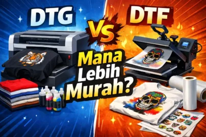 DTG dan DTF mana lebih murah