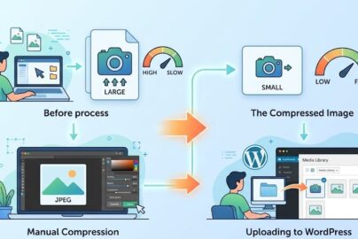 cara kompres gambar wordpress tanpa plugin