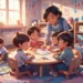 ilustrasi anak belajar di tk favorit dengan metode belajar aktif