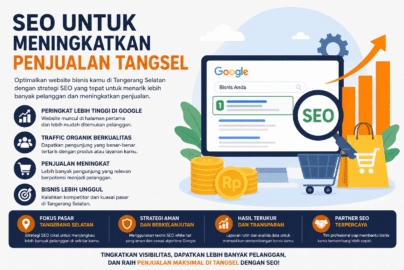 SEO untuk meningkatkan penjualan Tangsel .