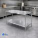 cara menyusun area prep kitchen efisien