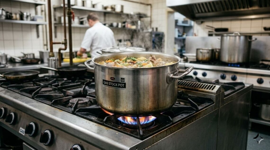 gas stock pot
