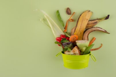 contoh sampah biodegradable