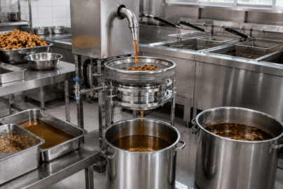mesin filter minyak goreng kuliner