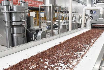 sistem pengolahan cokelat terpadu modern