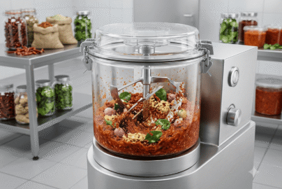 mesin pencampur bumbu basah