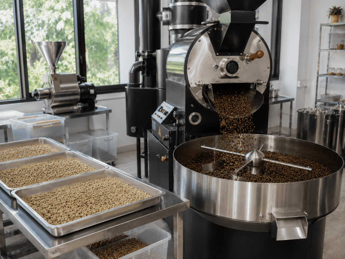kenapa kopi harus disangrai