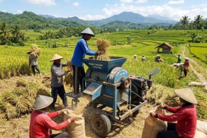 Manfaat Power Thresher Bagi Petani