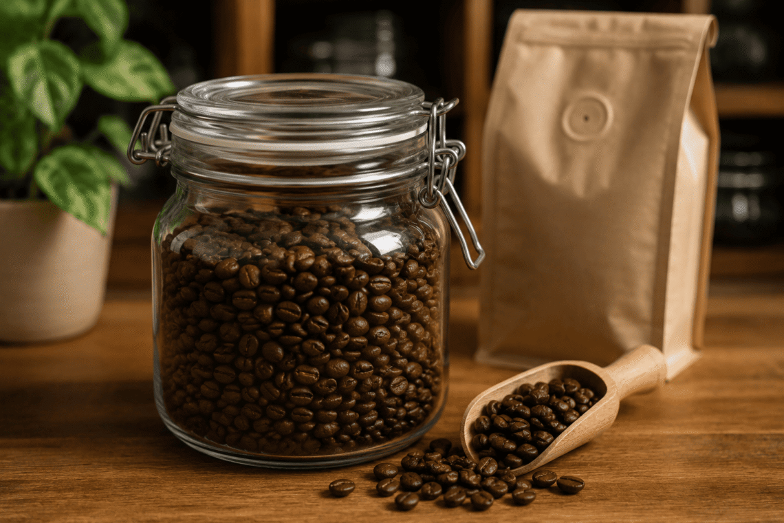 pengeringan kopi setelah panen