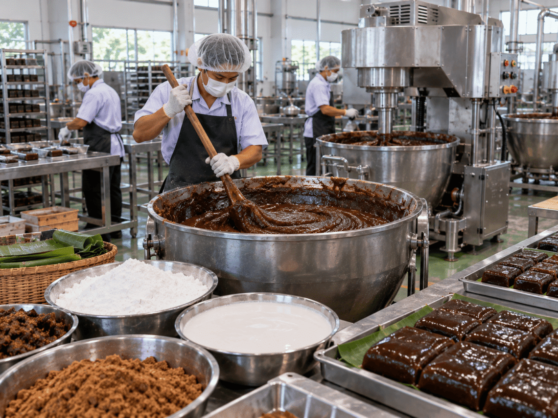 cara memasak dodol agar tidak gosong