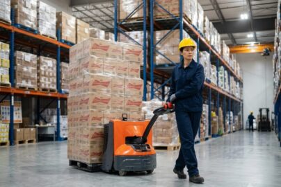 hand pallet untuk memindahkan barang berat