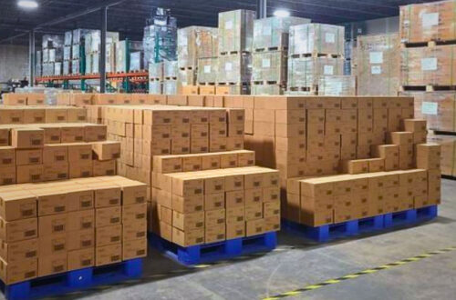 cara menyusun barang di pallet
