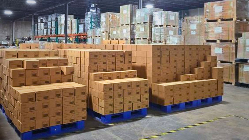cara menyusun barang di pallet
