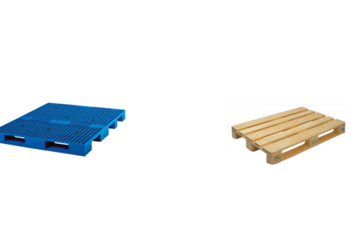 perbedaan pallet plastik dan kayu