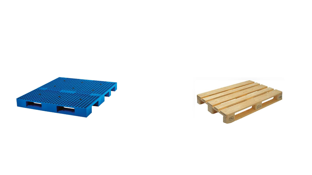 perbedaan pallet plastik dan kayu